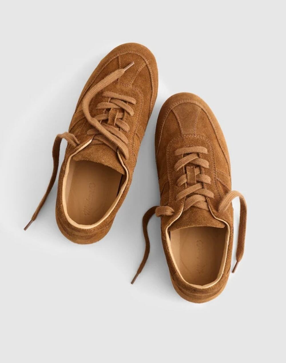 Madewell The Oaklynne Sneaker Shoes Comfort Russet Brown Size 6.5/37 NWOB